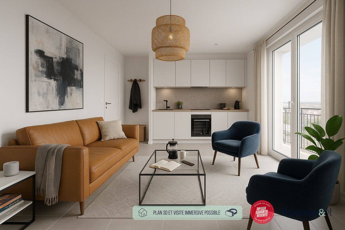 Appartement 2 pièces 40 m² · à Le Mans · 40 m² · 116 041 €