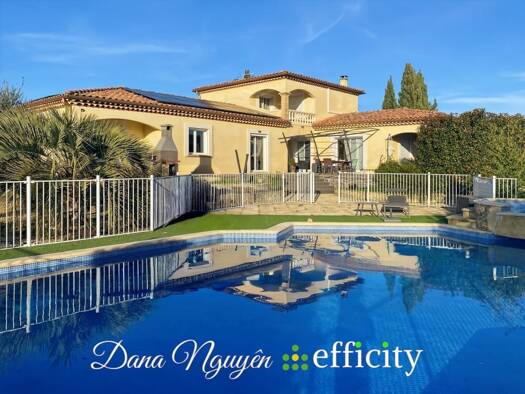 Villa à vendre 474 000 € 8 pièces 5 chambres 176 m² 2 000 m² de terrain Allègre-les-Fumades 30500