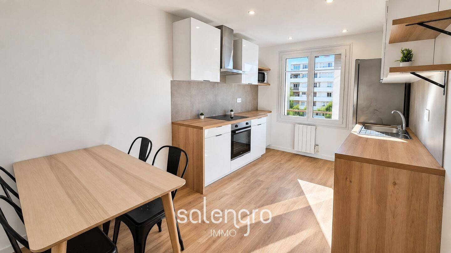 Appartement 3 pièces 60 m² · à Villeurbanne · 60 m² · 1 095 €/mois
