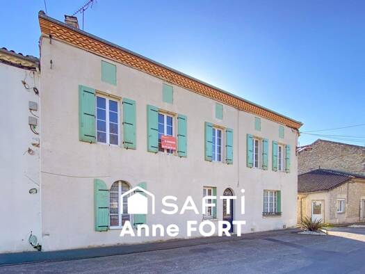 Maison de ville à vendre 165 000 € 6 pièces 5 chambres 190 m² 296 m² de terrain Laroque-Timbaut 47340