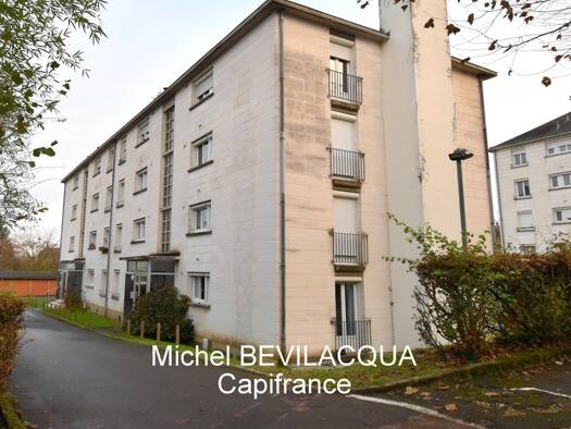 Appartement à vendre 68 000 € 3 pièces 2 chambres 65 m² Étage 3/3 Montapins Est Nevers 58000
