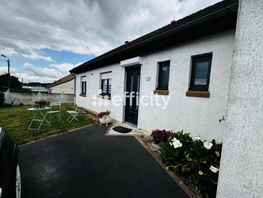 Maison de plain-pied à vendre 186 000 € 5 pièces 3 chambres 105 m² 540 m² de terrain Saulzoir 59227