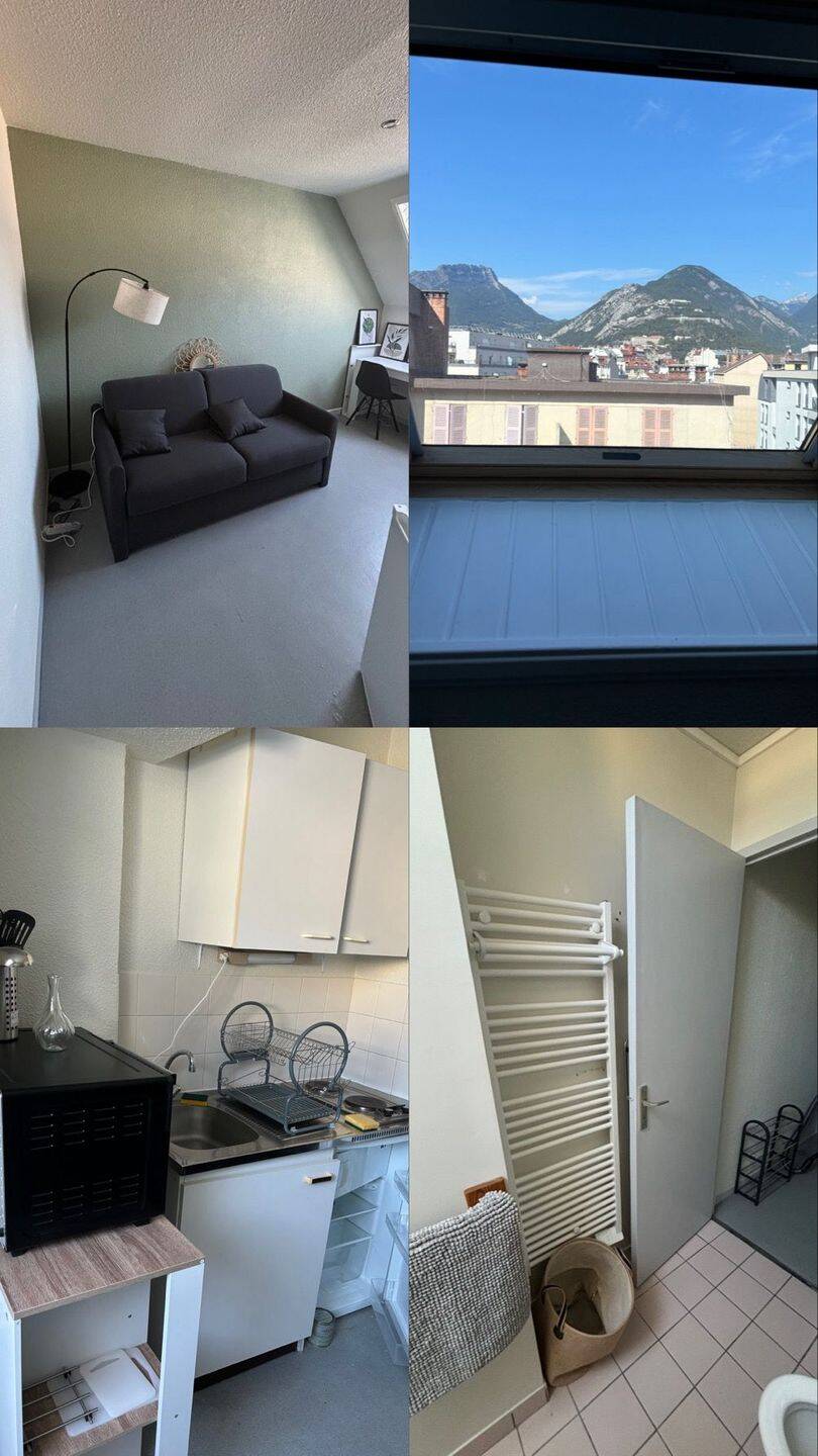 Appartement 1 pièce 16 m² · à Grenoble · 16 m² · 600 €