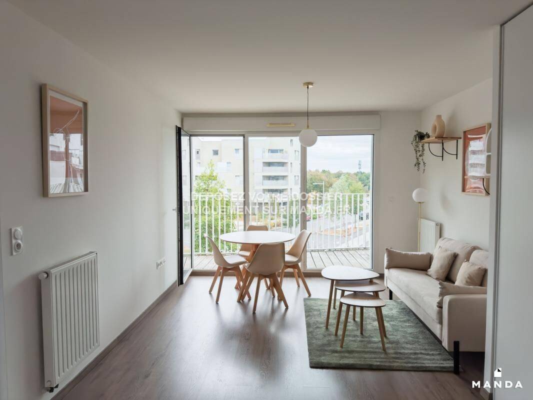 Appartement 2 pièces 44 m² · à Rezé · 44 m² · 850 €/mois