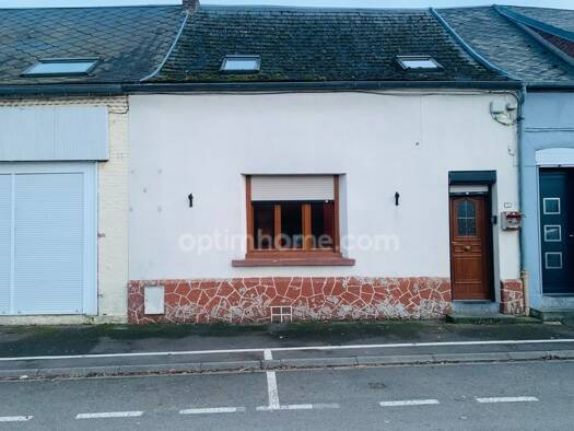 Maison à vendre 71 000 € 6 pièces 2 chambres 108 m² 481 m² de terrain Nord Ouest Caudry 59540