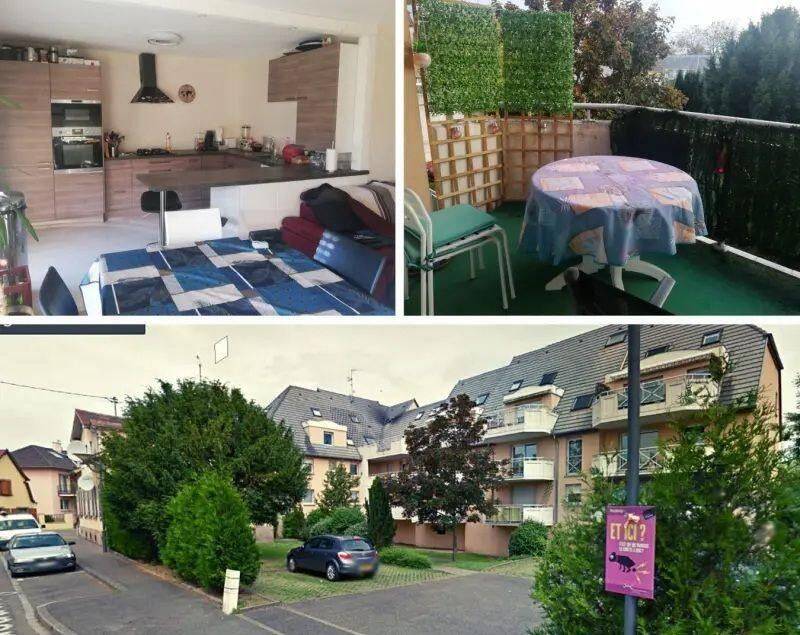 Appartement 4 pièces 79 m² · à Strasbourg · 79 m² · 1 100 €/mois