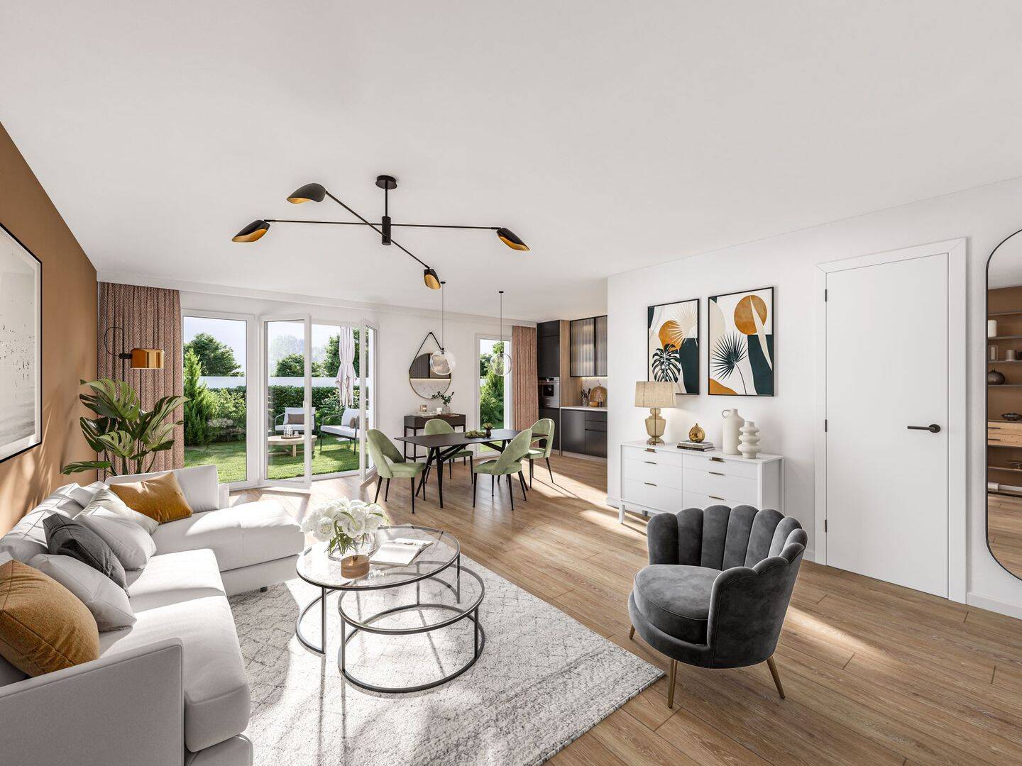 Appartement 3 pièces 63 m² · à Bréal-sous-Montfort · 62,8 m² · 194 200 €