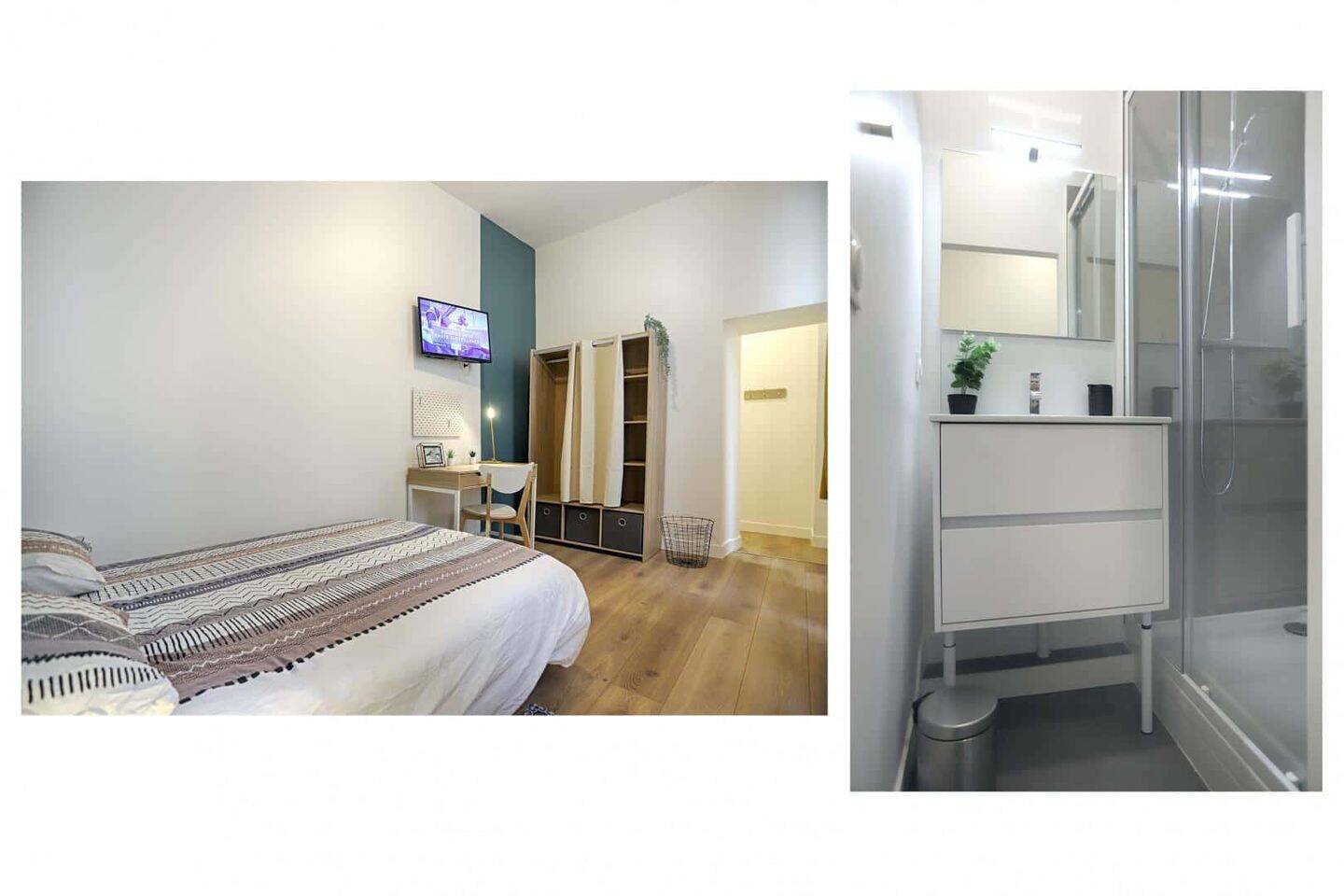 Chambre 3 - KERVEGAN - Colocation — 2
