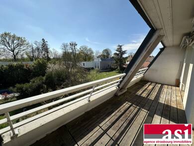 Appartement à vendre 384 900 € 3 pièces 2 chambres 104,5 m² Dernier étage, Étage 2/2 Robertsau Centre Strasbourg 67000