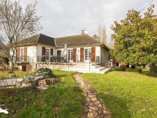 Maison de plain-pied à vendre 349 000 € 6 pièces 4 chambres 150 m² 1 500 m² de terrain Cormier-Miltiere-Husseau Montlouis-sur-Loire 37270