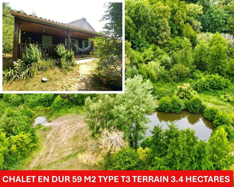 Maison 3 pièces 59 m² · à Cazaubon · 59 m² · 38 800 €