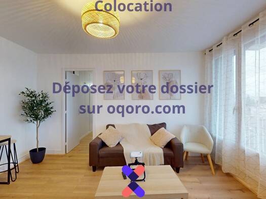 Colocation à louer 454 € 4 pièces 3 chambres 68,7 m² 6ème étage Bourgogne-Pasteur Orléans 45000