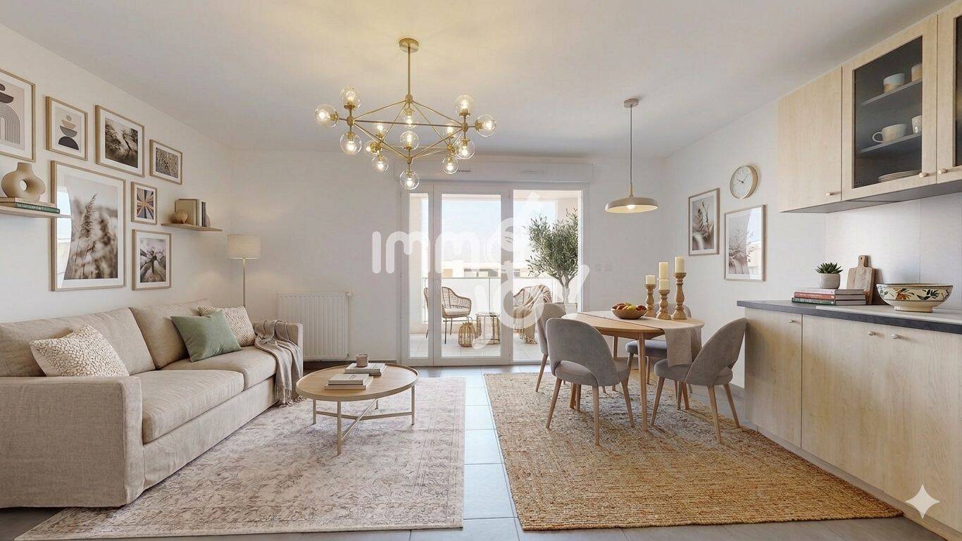 Appartement 3 pièces 56 m² · à Sérignan · 56,2 m² · 170 000 €