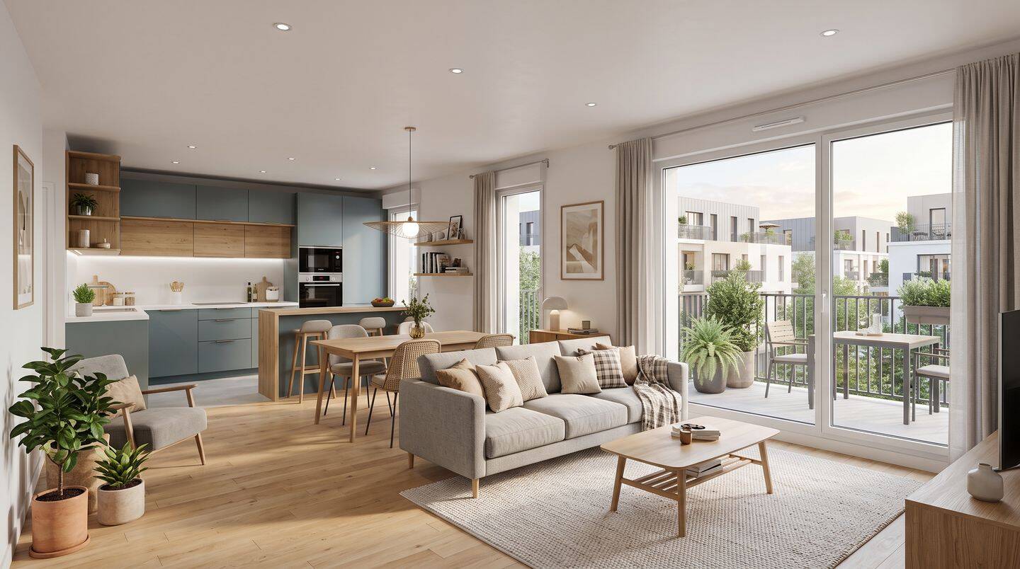 Appartement à vendre T3/F3 65 m² 232500 € Bienvenue Rigaud Le Bourget ...