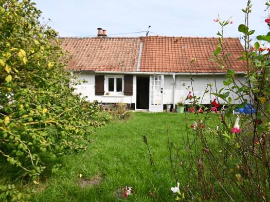Maison de plain-pied à vendre 113 400 € 2 pièces 1 chambre 64 m² 620 m² de terrain Ponthoile 80860