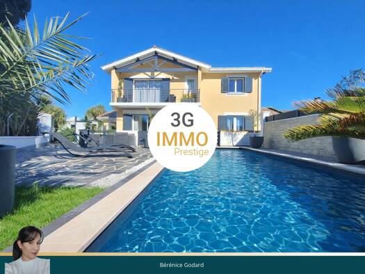 Villa à vendre 615 000 € 6 pièces 5 chambres 156,8 m² 535 m² de terrain Est Saint-Vincent-de-Tyrosse 40230