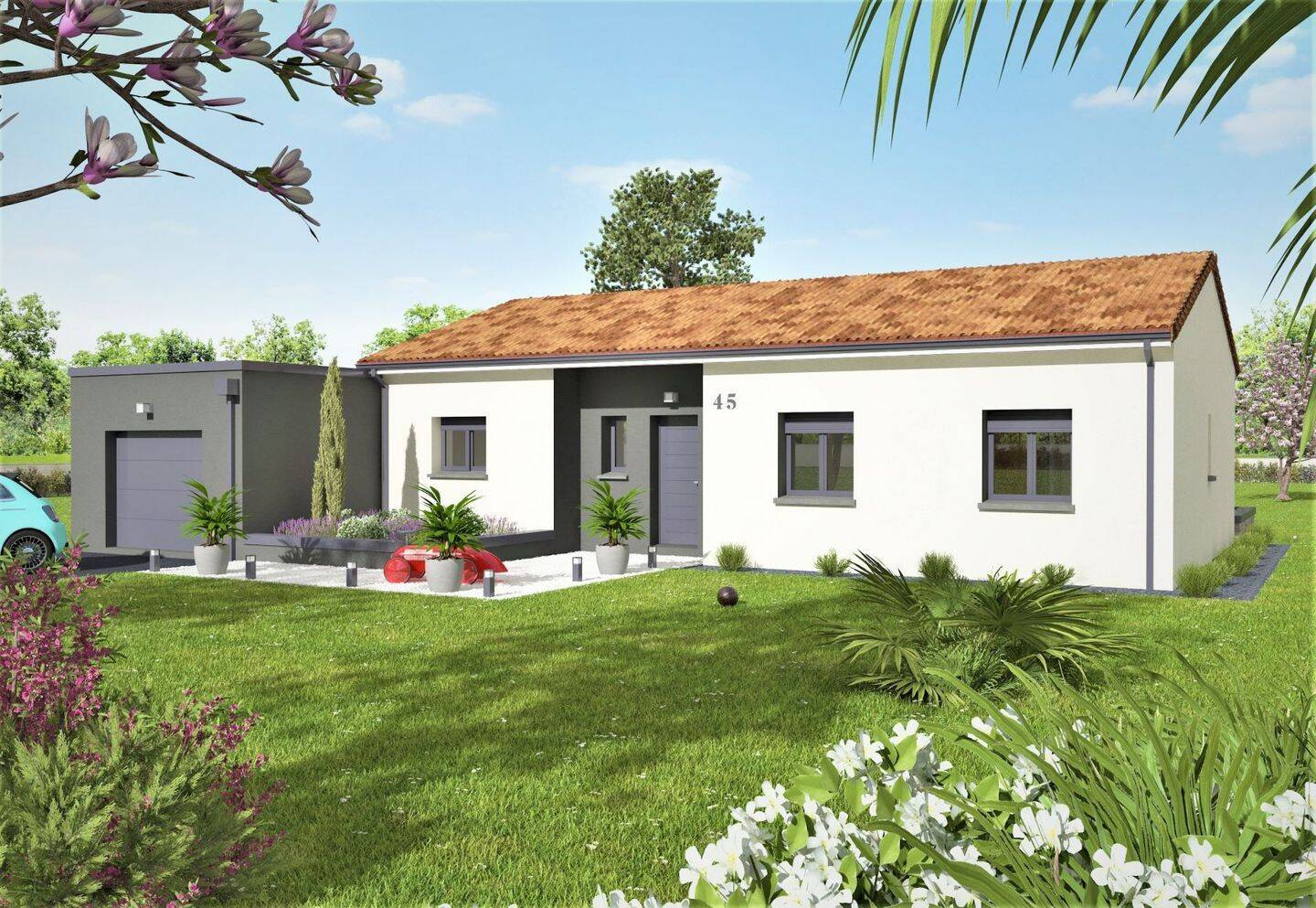 Maison 4 pièces