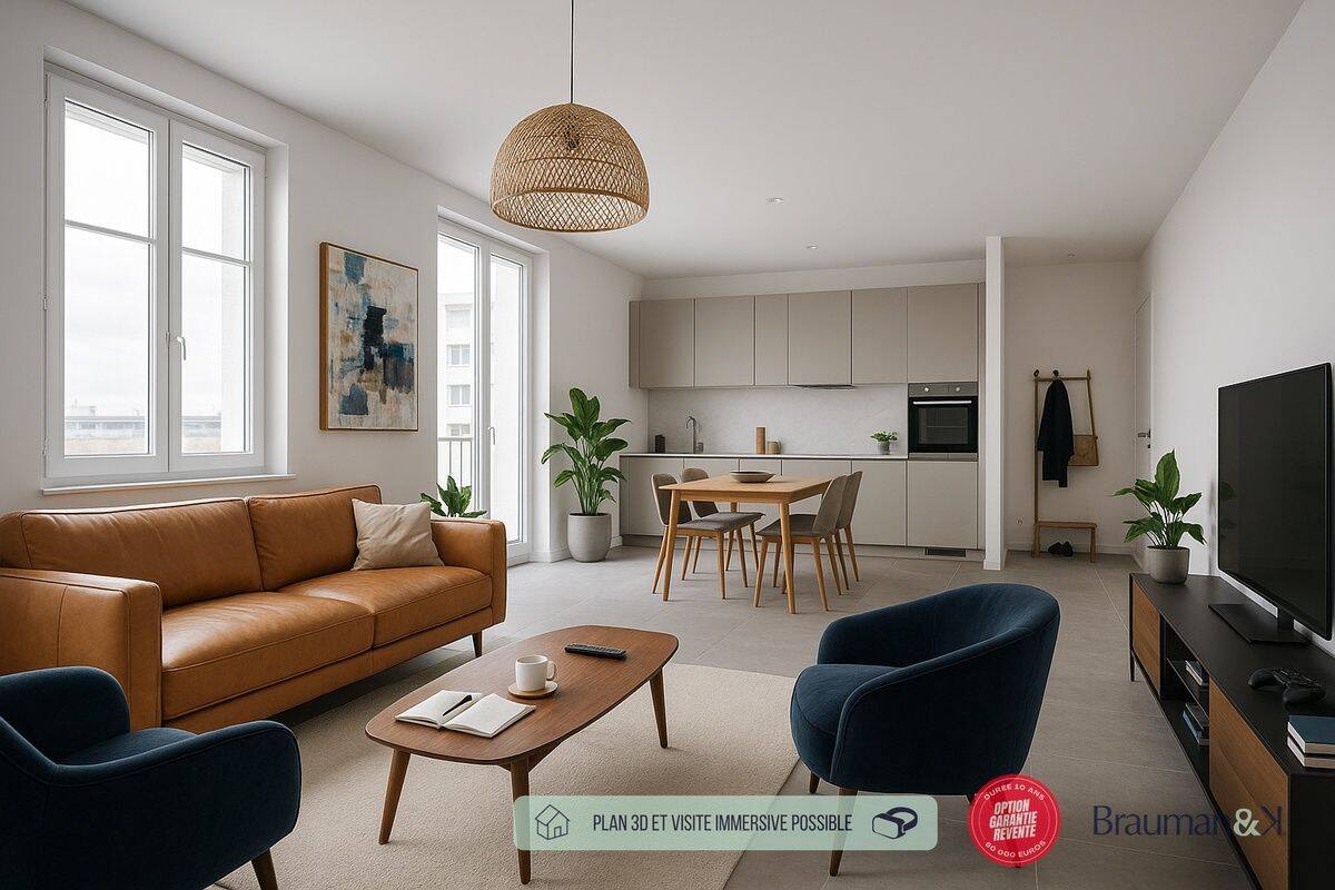 Appartement 4 pièces 81 m² · à L'Île-Saint-Denis · 81 m² · 440 000 €