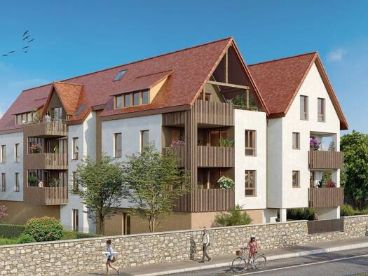 Appartement à vendre - neuf 306 100 € 3 pièces 2 chambres 61 m² 1er étage Centre Obernai 67210