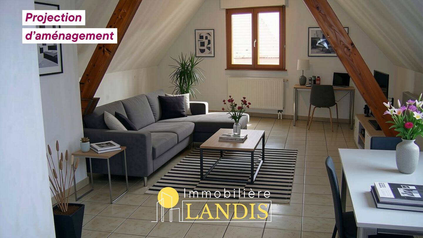 Appartement 2 pièces 65 m² · à Châtenois · 65 m² · 570 €/mois