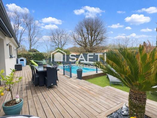 Maison à vendre 457 000 € 4 pièces 3 chambres 111 m² 629 m² de terrain Sud Artigues-près-Bordeaux 33370