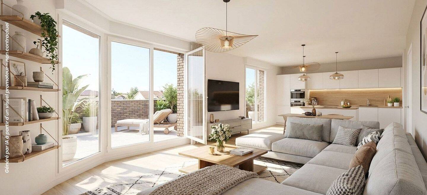 Appartement 2 pièces 46 m² · à Saint-Aubin-lès-Elbeuf · 46,2 m² · 165 000 €