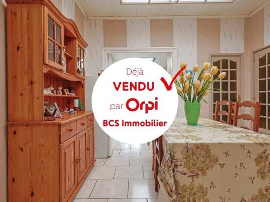 Maison à vendre 119 000 € 3 pièces 2 chambres 95 m² 105 m² de terrain Francs-Brun Pain Tourcoing 59200