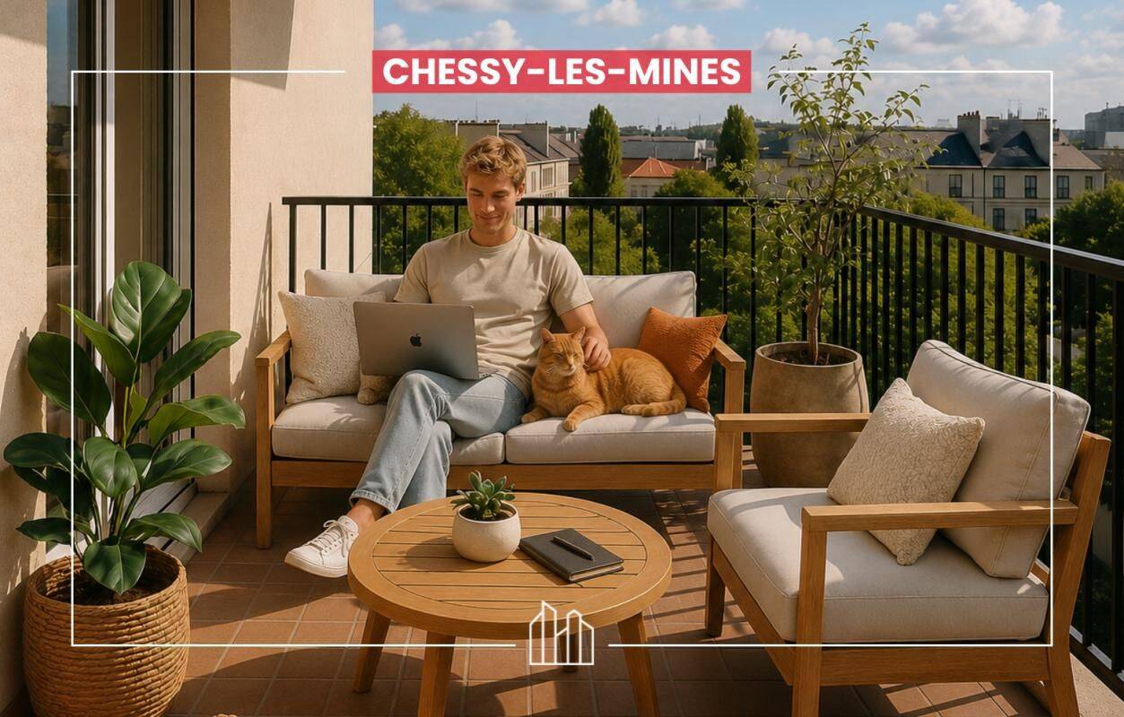 Appartement 2 pièces 45 m² · à Chessy · 45 m² · 214 000 €