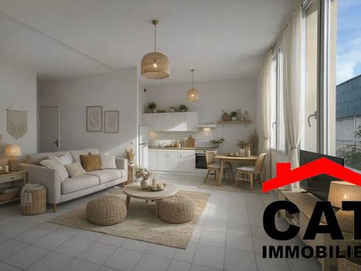 Appartement à vendre 144 800 € 3 pièces 2 chambres 60 m² Étage 1/1 Champagne-sur-Seine 77430