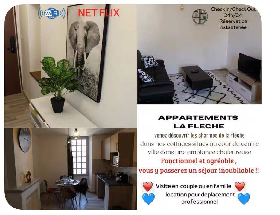 Appartement 2 pièces 30 m² · à La Flèche · 30 m² · 600 €/mois