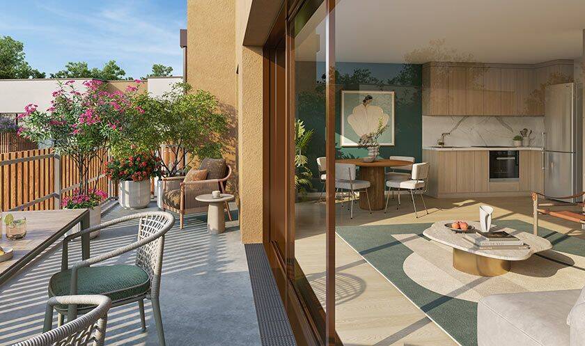 Appartement 3 pièces 57 m² · à Saint-Barthélemy-d'Anjou · 57,4 m² · 189 900 €