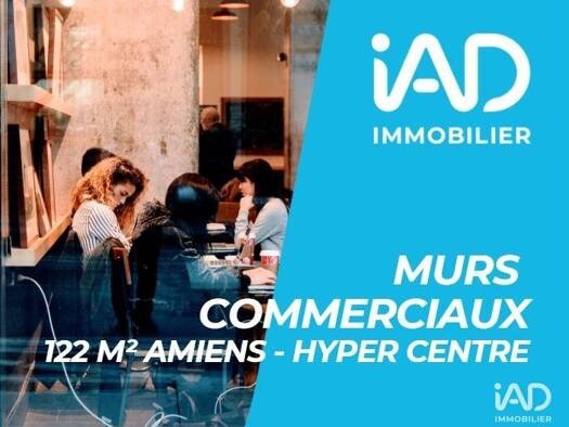 Local commercial à vendre 615 000 € 122 m² de surface de vente Centre Ville Amiens 80000