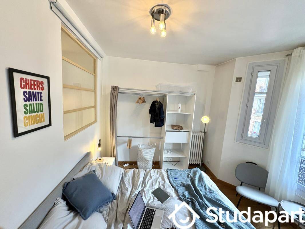 1 pièce 9 m² · à Asnières-sur-Seine · 9 m² · 830 €