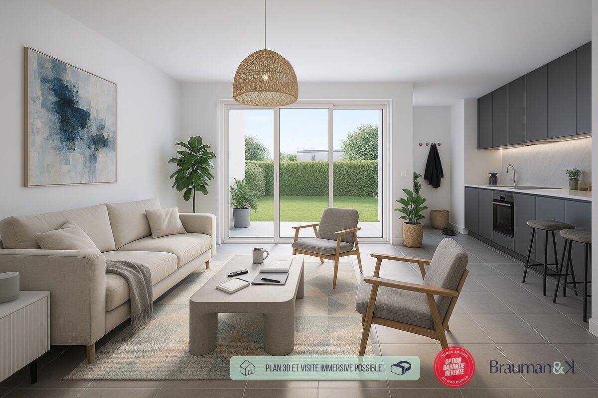 Appartement 5 pièces 113 m² · à Villeneuve-la-Garenne · 113 m² · 526 621 €