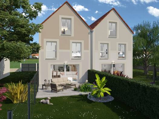 Terrain avec maison neuve à vendre 525 000 € 7 pièces 4 chambres 129 m² 250 m² de terrain Vitry-sur-Seine 94400