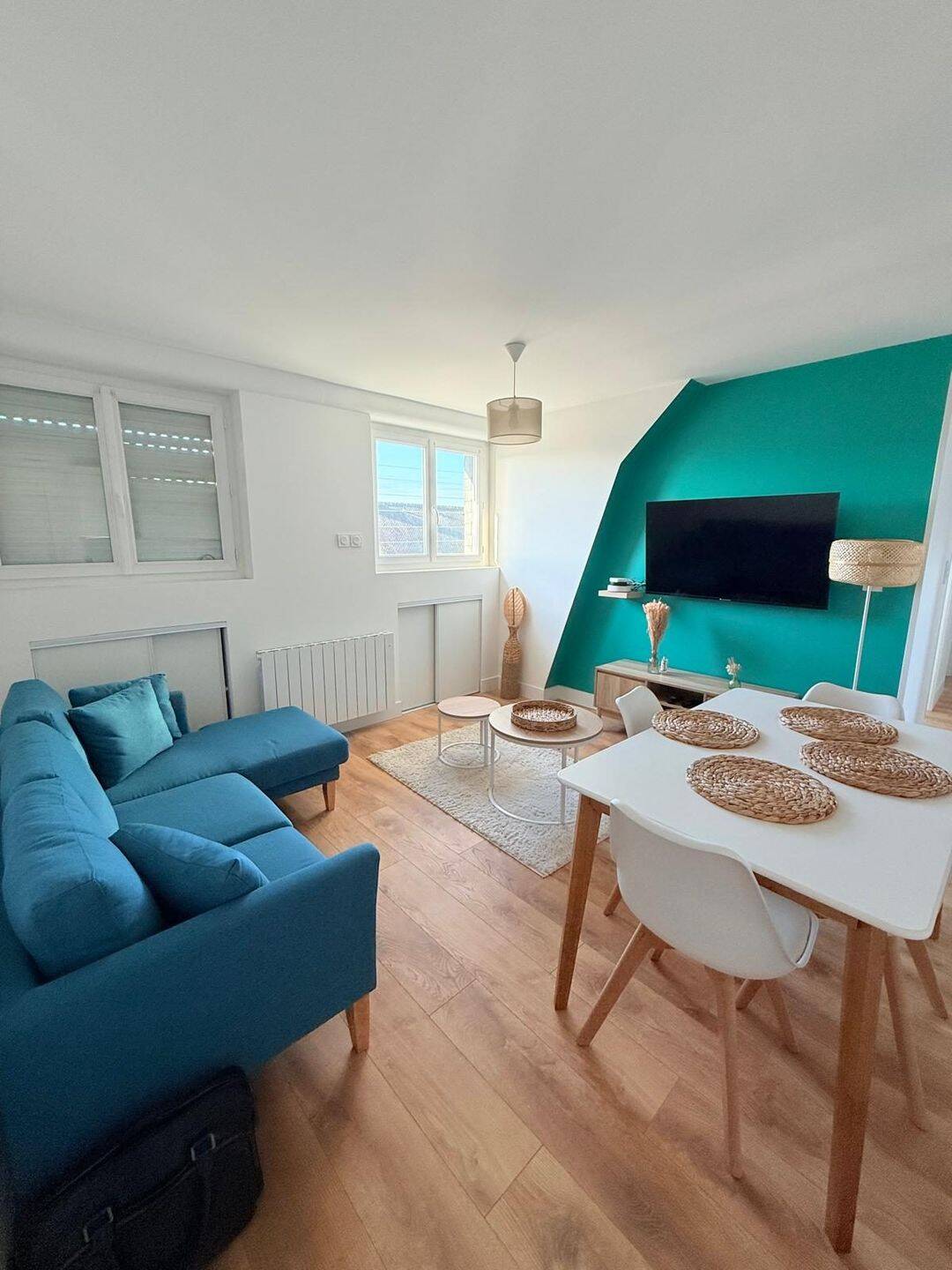 2 pièces 83 m² · à Vannes · 83,2 m² · 520 €