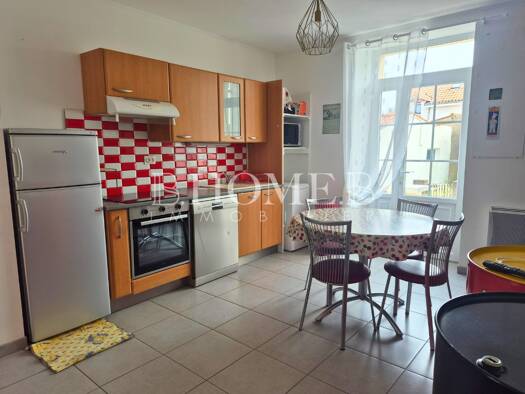 Maison de plain-pied à louer 690 € 2 pièces 1 chambre 39 m² 77 m² de terrain La Bernerie-en-Retz 44760