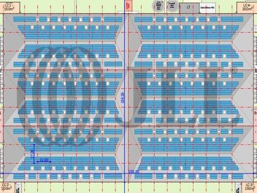 Entrepôt à louer 171 810 € 38 180 m² d'espace de stockage divisible Montreuil-Bellay 49260