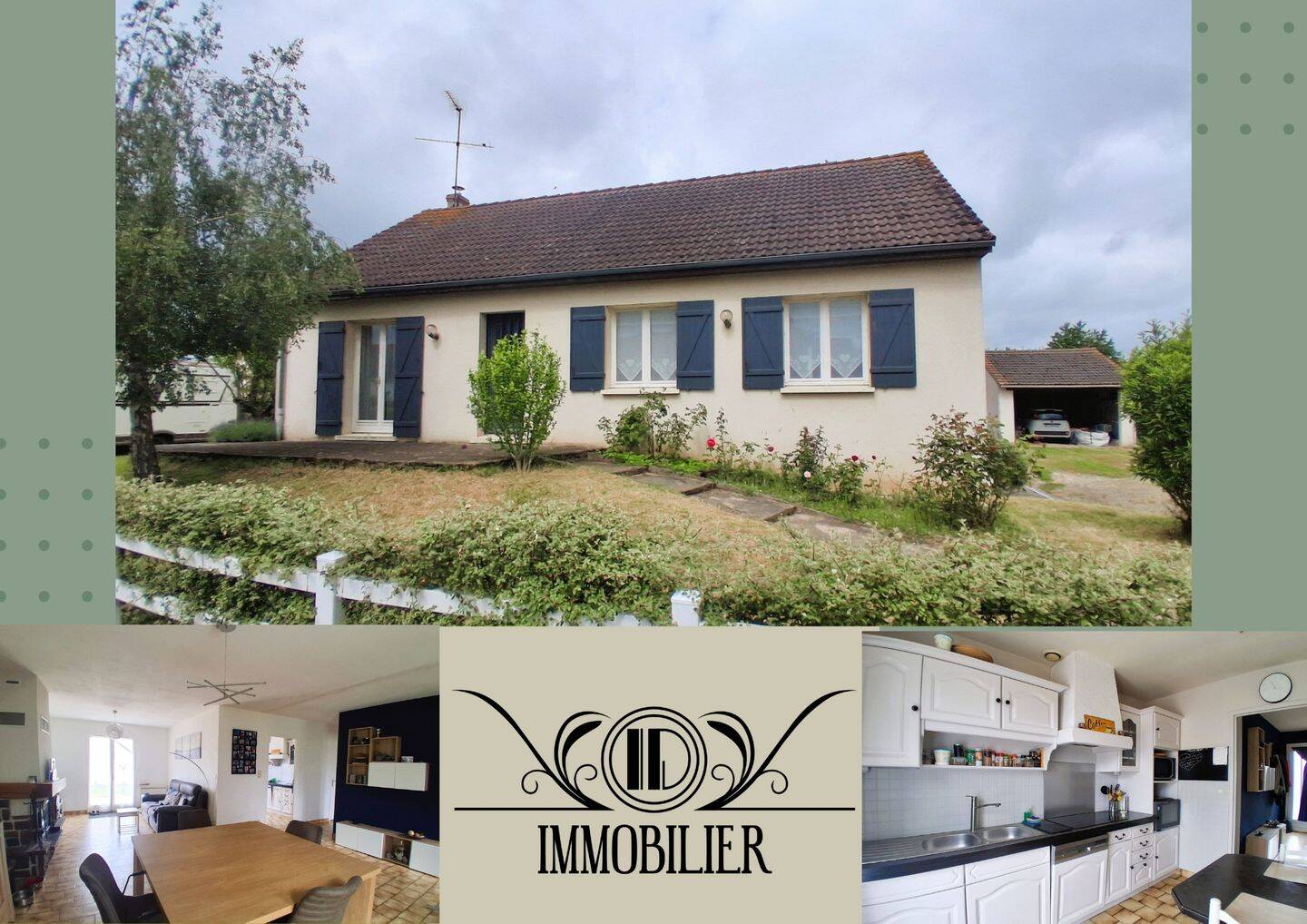 Maison 4 pièces 87 m² · à Saint-Martin-sur-Ocre · 87 m² · 195 000 €