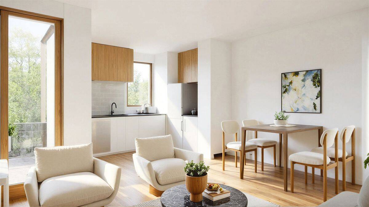 Appartement 3 pièces 60 m² · à Ivry-sur-Seine · 60,1 m² · 206 600 €