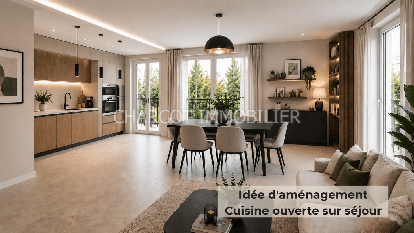 Appartement 4 pièces 75 m² · à Lyon 9ème Arrondissement · 75,5 m² · 289 000 €