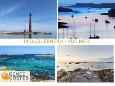 Maison en viager occupé Bouquet 288 750 € 5 pièces 4 chambres 141 m² 1 500 m² de terrain Le Grouaneg Plouguerneau 29880