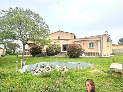 Maison de plain-pied à vendre 515 000 € 4 pièces 3 chambres 166 m² 1 680 m² de terrain Beauvoisin 30640