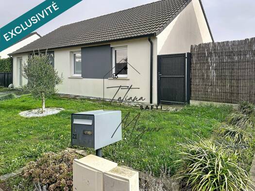 Maison de plain-pied à vendre 243 000 € 5 pièces 3 chambres 100 m² 414 m² de terrain Nord Annay 62880