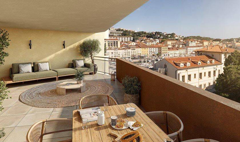 Appartement 3 pièces 59 m² · à Port-Vendres · 59,4 m² · 273 500 €