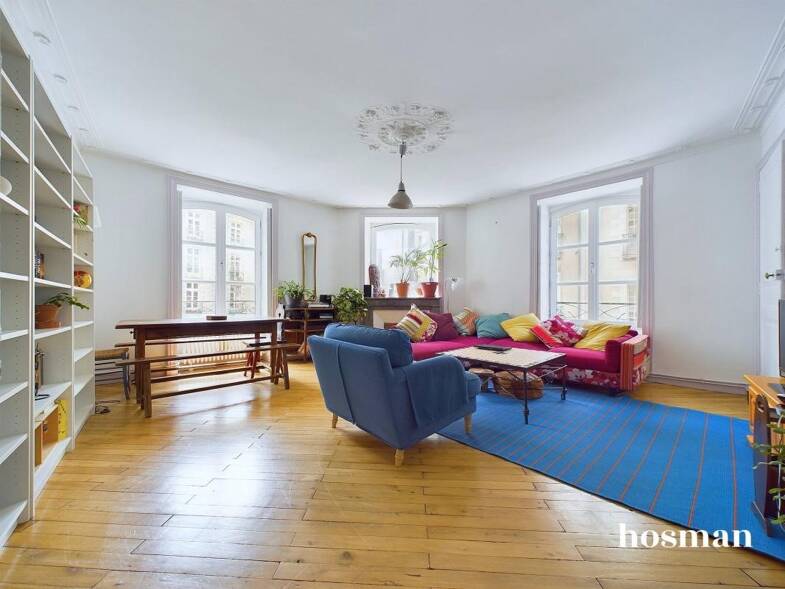 Appartement à vendre 480 000 € 6 pièces 5 chambres 142 m² Étage 1/4 Centre Ville Nantes 44000