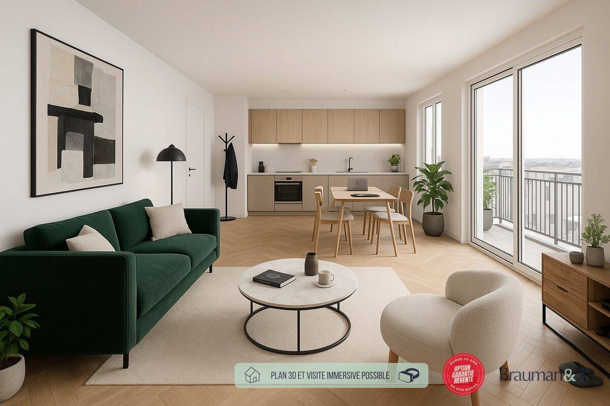 Appartement 4 pièces 75 m² · à Massy · 75 m² · 338 000 €