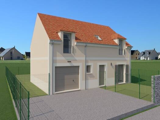 Terrain avec maison neuve à vendre 336 000 € 5 pièces 3 chambres 97 m² 279 m² de terrain Condécourt 95450