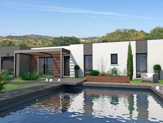 Terrain avec maison neuve à vendre 245 000 € 5 pièces 3 chambres 98 m² 610 m² de terrain Saliès 81990