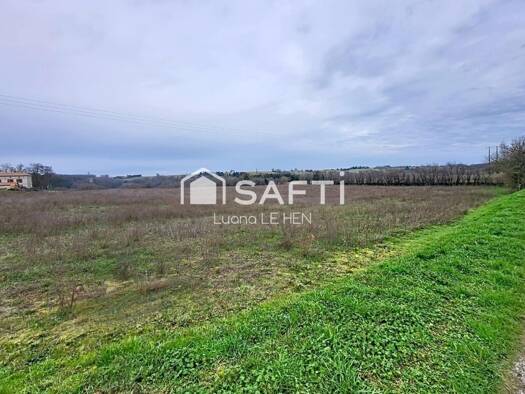 Terrain constructible à vendre 34 000 € 1 315 m² de terrain Golfech 82400